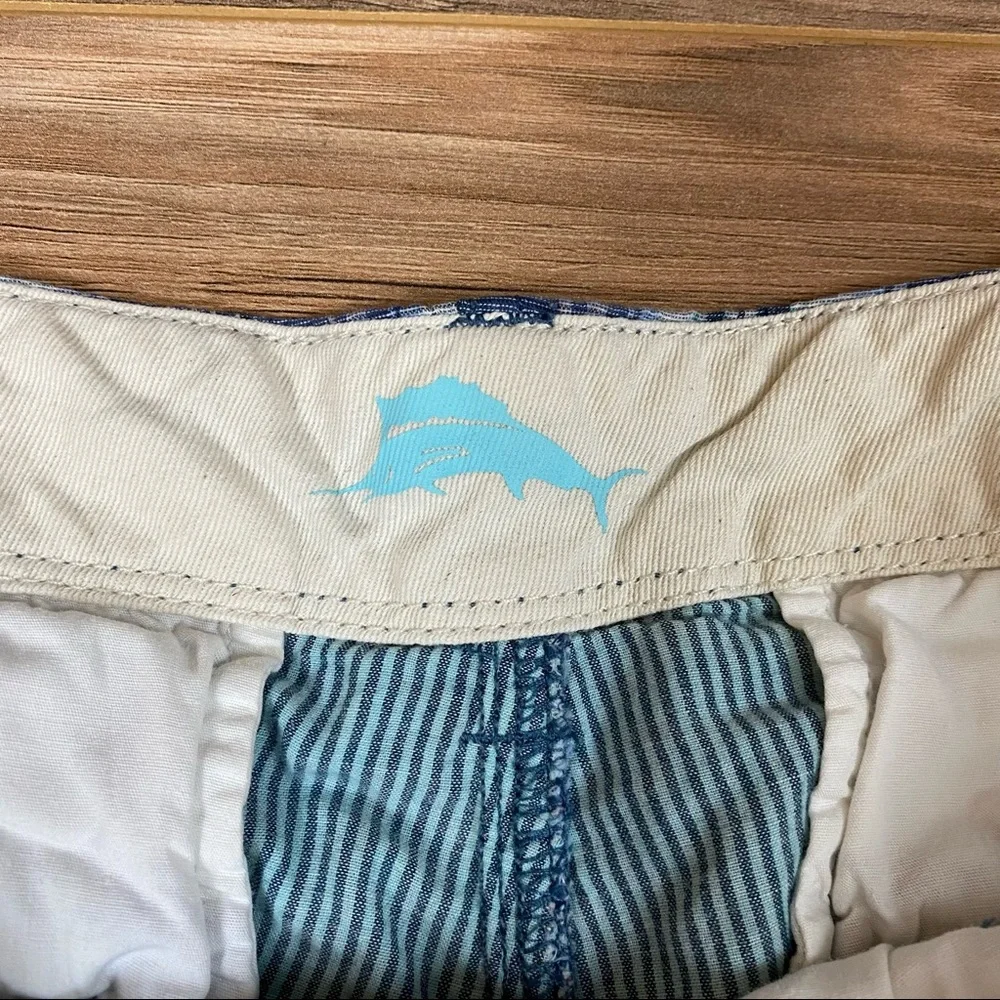 Tommy‎ Bahama Plaid Shorts (2 Pairs) Men's 33 Color Blue